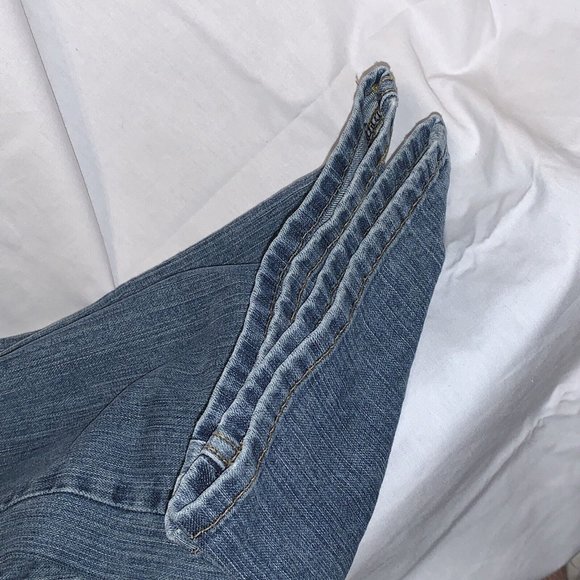 VF Jeanswear 20X Denim Blue Jean Size 9/10 x 32 Horse/Horseshoe On Back Pocket - Picture 14 of 15